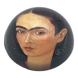 Frida Kayla Paperweight 3in Dia